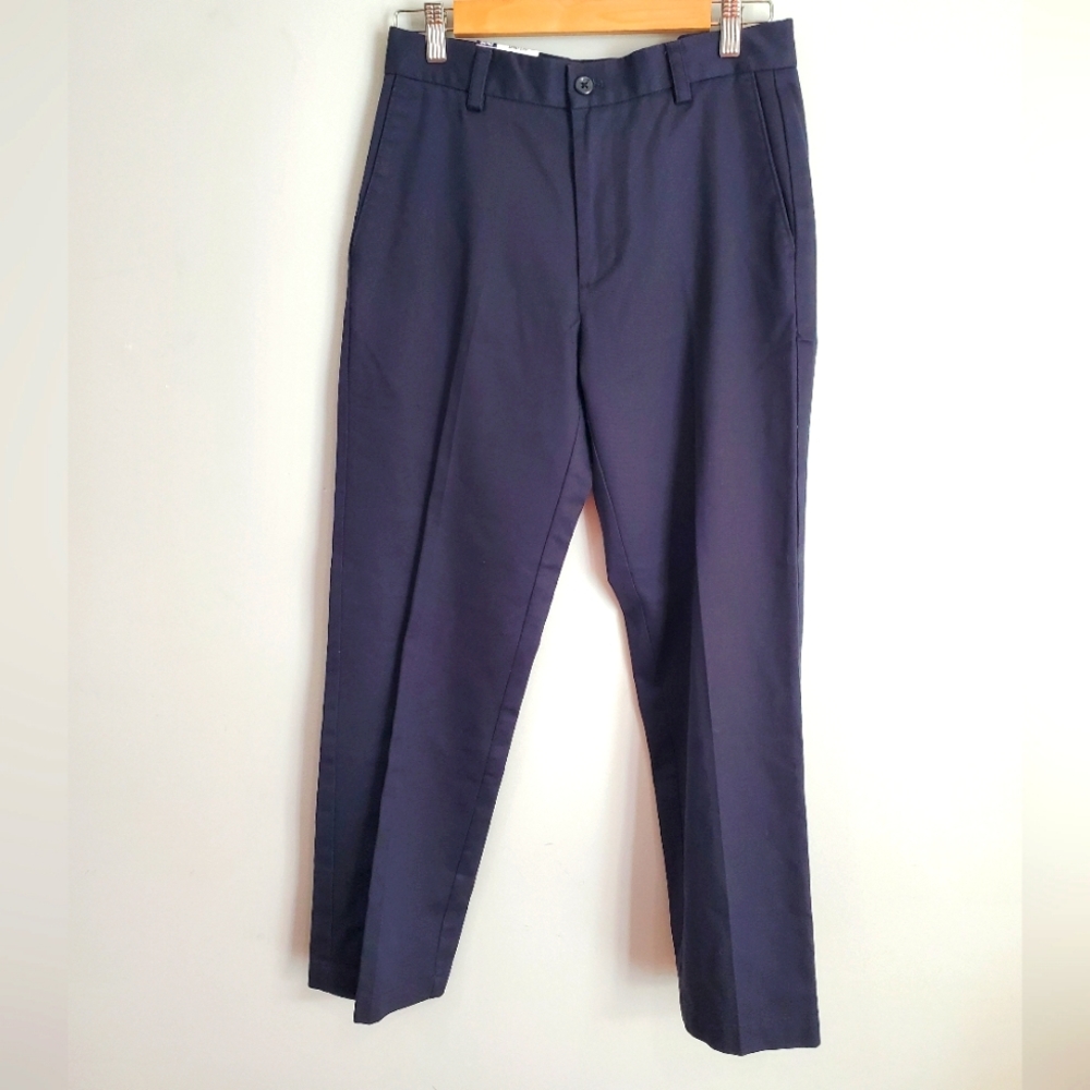 NWT IZOD Flat Front Straight American Chino Pant 29×29